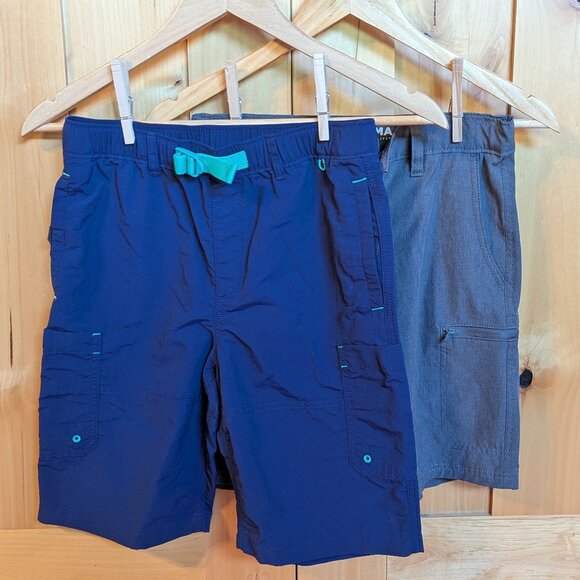 Lands End blue boys 10-12 shorts, Sonoma boys size 12 shorts - Picture 1 of 6